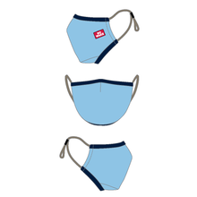 Load image into Gallery viewer, &quot;Chill&quot; Adult Face Mask (Light Blue)