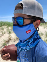 Load image into Gallery viewer, &quot;Chill&quot; Adult Face Mask (Light Blue)