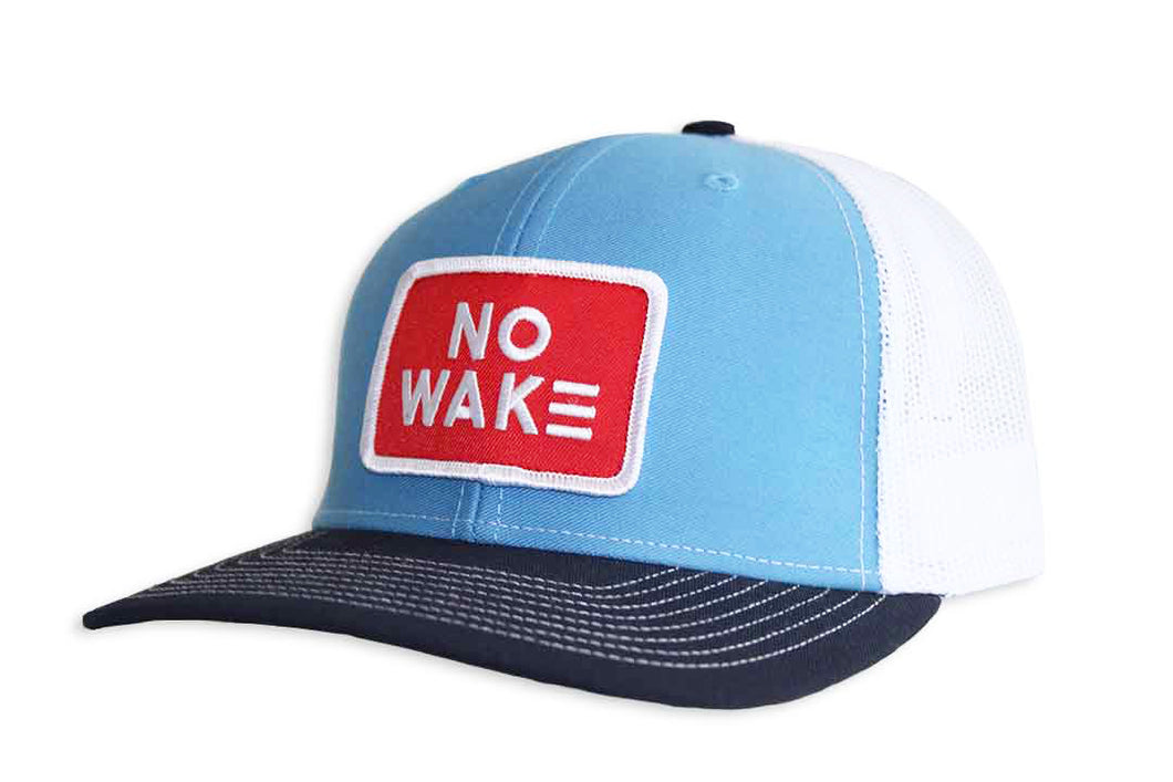 The Morris Trucker Hat.  No Wake.  No Wake Hat.  